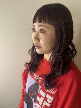 プランタンシエル(printemps CIEL) オン眉×バイオレットローズカラー