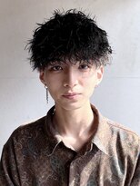 men's salon Gaudi 西宮北口店【メンズサロン ガウディ】【4月3日OPEN（予定）】&nbsp;ツイストスパイラルパーマ×メンズツーブロックマッシュ