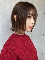 イル 天神西通り店(ill) 20代30代ボブ/ミディアムレイヤー/グレージュ/透明感/天神/大名