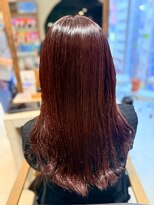 ヘアリゾート粋 ティガ 池袋店(tiga)&nbsp;艶髪ローズブラウン/髪質改善/レイヤーカット
