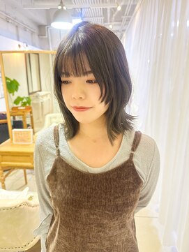 エミュ 中央駅店(eMu) 透明感カラーとレイヤーカット