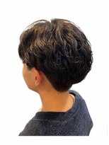 ブラウヘアアンドケア(care)&nbsp;メンズカット×ナチュラルパーマ