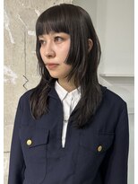 ゾーイ ダイミョウ 天神大名(ZOEY daimyo)&nbsp;福岡天神大名今泉レイヤーカット顔周りブリーチなしダブルカラー