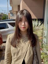 リシェール 北越谷店(RICHAIR)&nbsp;イメチェン/ピンクベージュ/アンブレラカラー/前髪/北越谷