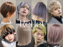 ルフレ 新宿歌舞伎町店(Reflet)の雰囲気(プルエクステ/エクステ/ブリーチ/ハイトーン/ダブルカラー)