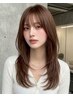 【髪質改善】カラー＋marbb＋Xトリートメント［髪質改善/レイヤー/顔周り］