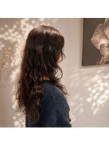 サロンド ノワ 本通(salon de Noix)&nbsp;韓国風ゆるウェーブロング