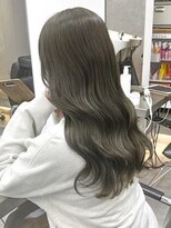 ミラ 新宿(MILA)&nbsp;ブリーチなし地毛風カラー/前髪あり韓国風こなれミディ/新宿