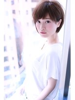 クラウドゼロ(Cloud zero) 大人かわいいモーブカラー小顔ショートボブ【Cloud zero】