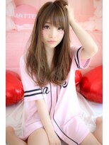 マーリャヘアー(mallia hair) ゆるふわアッシュグレージュロングby塚本あつし