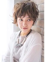 ボニークチュール(BONNY COUTURE)&nbsp;40代・ミセス・イメチェンショートヘア・耳かけショートスタイル