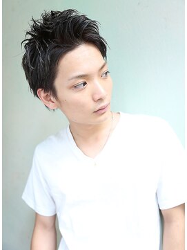 グリーン レーベル 川崎店(Green label) [Green label 川崎]ソフトツーブロックビジネスOK　メンズカット