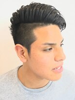 スウェル 千葉店(Swell)&nbsp;アイロンパーマワイルドアップバングサイドパートショート