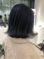 カラ ヘアーサロン(Kala Hair Salon)&nbsp;ネイビー外ハネボブ