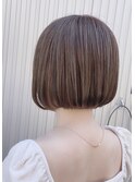 初夏にピッタリパッツリミニボブ♪