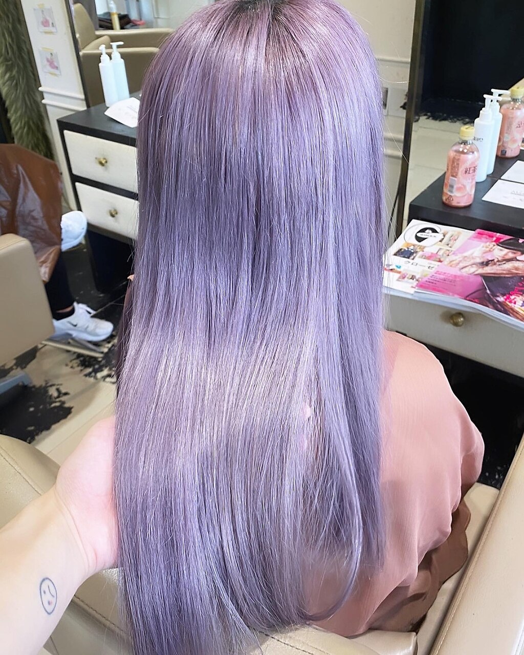 色落ちホワイトに！ホワイトラベンダー：L134165521｜グリフィカ