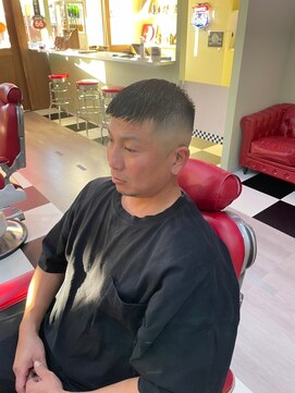 ゴリラ(GORILLA) Fade cut