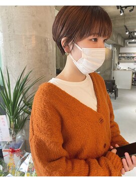 レオ(LEO.) マッシュめなショートスタイル