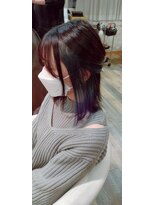 ミエル ヘア 新宿(miel hair)&nbsp;イヤリンググラデーションカラー
