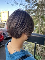 ジェリカヘアー サンフラワー通り(Jlica hair) ハイトーンカラーに、スッキリショートヘア。