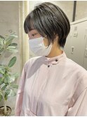 【HOSSY】丸みショート_くびれショート☆ショートボブ