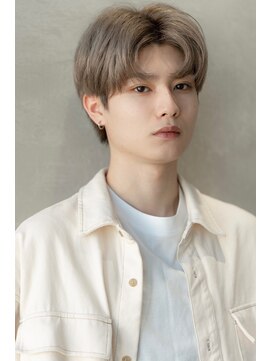 オースティン 登戸向ケ丘遊園(AUSTIN) ツイストパーマ七三オールバックマッシュウルフスリークショート