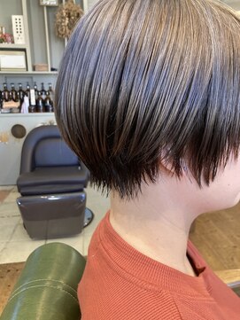 マハナ(Mahana by hair) 20代30代40代マッシュショート前上がりショートボブ大人ショート