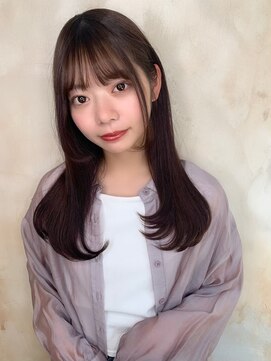 ニスル 上尾店(NISURU) 【デュアプレ】艶カール 似合わせカット/髪質改善
