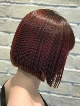 アース 川崎店(HAIR&MAKE EARTH) クールな前下がりボブ