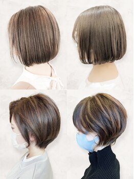 レポヘアー(Repos hair)の写真/【髪質改善&トリートメント】グレイカラーを楽しむ脱白髪染め♪白髪染めを使用せずに透明感たっぷり♪