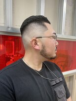 メリケンバーバーショップ トーキョー(MERICAN BARBERSHOP TYO)&nbsp;YS STYLEハイライト/マッシュパーマ/ウルフ/アッシュブラック148