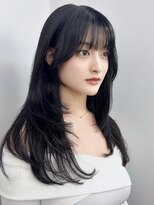 ロンプ(romp)&nbsp;トレンドの韓国風顔周りレイヤー 【Satoru】【romp恵比寿】ii