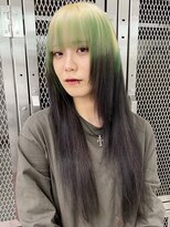 ウィコ 新宿(WICO)&nbsp;デザイングリーン[新宿駅/グレーベージュ/黒髪]