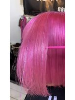 ゾーマ(ZOUMA) カラー × ティンセル 艶々ピンク