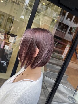 エスト 小倉(est) ボブレイヤー/ピンクブラウン/髪質改善トリートメント/