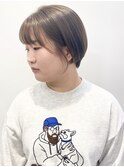 【松戸 石山】大人可愛い前下がり丸みショートボブ