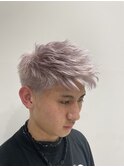 【iLi×Hirai】メンズハイトーン【立川美容室】