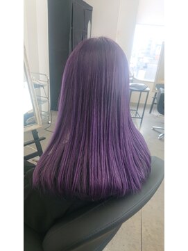 美容室 イズ 館林店(Iz) ラベンダーピンク_ピンクベージュインナーグレージュ