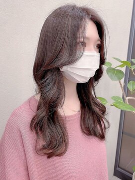 ケーツー エム 京都ラクエ(k-two emu) ブリーチなしカラー*透明感カラー*韓国ヘア*フェイスレイヤー