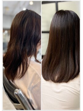 アメイズトーキョー 札幌大通(Amaz! tokyo) 前髪イメチェンこなれミディ/縮毛矯正/髪質改善/ツヤ髪/くせ毛