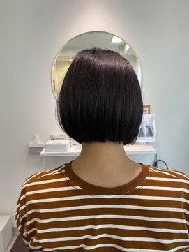 ヘアメンテ(Hairmainte) ぱっつんショートボブ♪お手入れ簡単◎