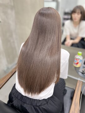 ジーニーホリエ(Geniee horie) -Aesthetic- 129.style- シフォンオリーブ/髪質改善ver.