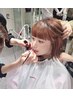 【メイクアップ】メイク初心者さん向け♪フルメイク＋コテ巻きorストレート