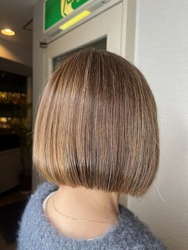 松本平太郎美容室 国立店 立体感ボブ