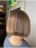 立体感ボブ