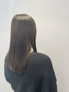 アンバイヘアー 蘇我店(and by hair) セミロング