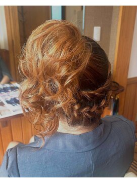 エクステンション クーチャー(Extention Cu'cha) 編み込みサイドアップ