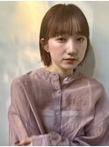 ミニーボブ#イメチェン#外ハネボブ#美髪#ワイドバング