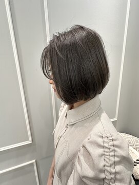 ネオリーブギンザ 銀座店(Neolive GINZA) (銀座) ラベンダーグレージュ　ボブ