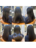 水素トリートメントで艶髪BeforeAfter